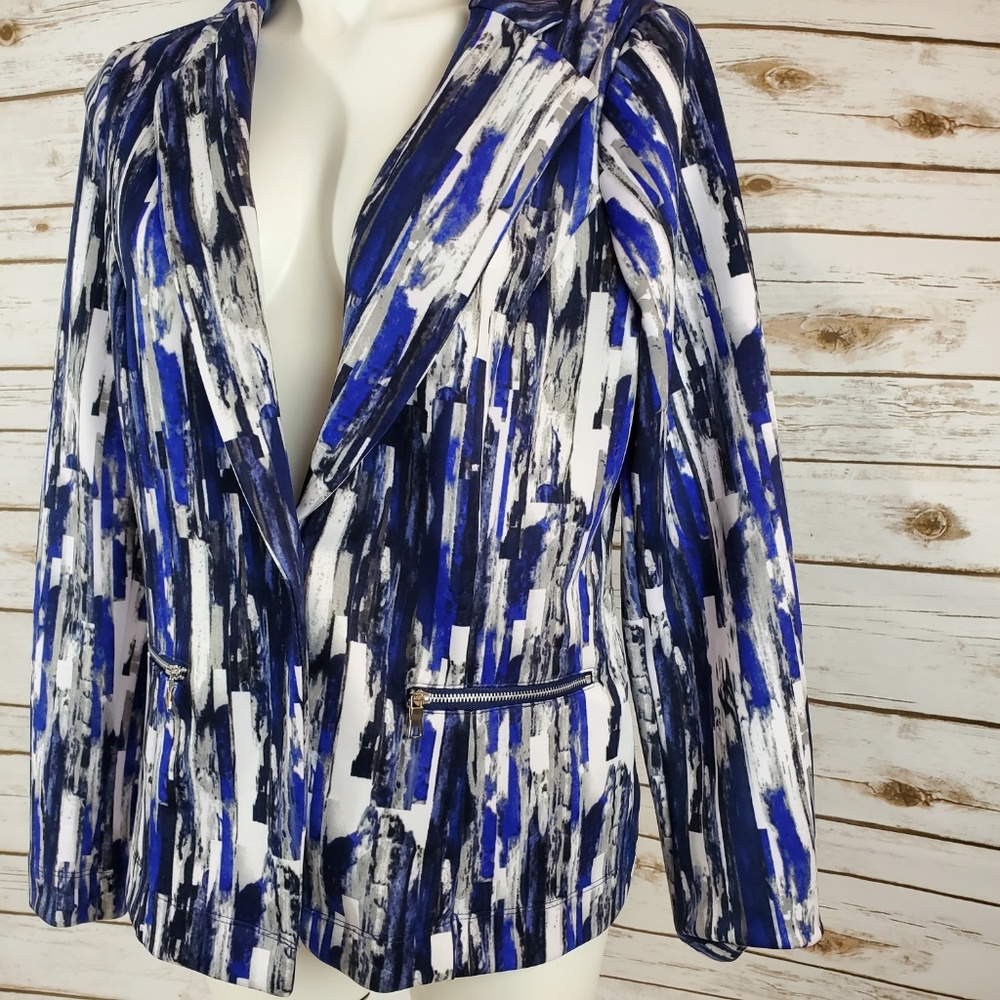 Relativity Blazer/ Jacket Size Large Single Button - image 3